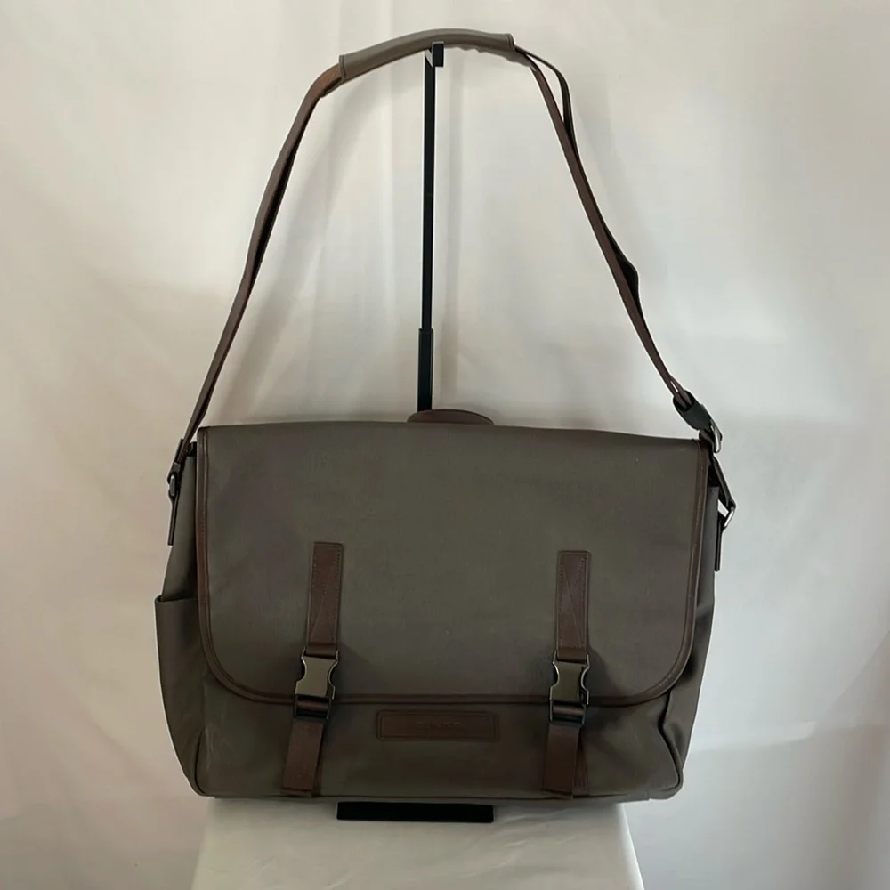 Portal‎ packs messenger crossbody bag brown/grey